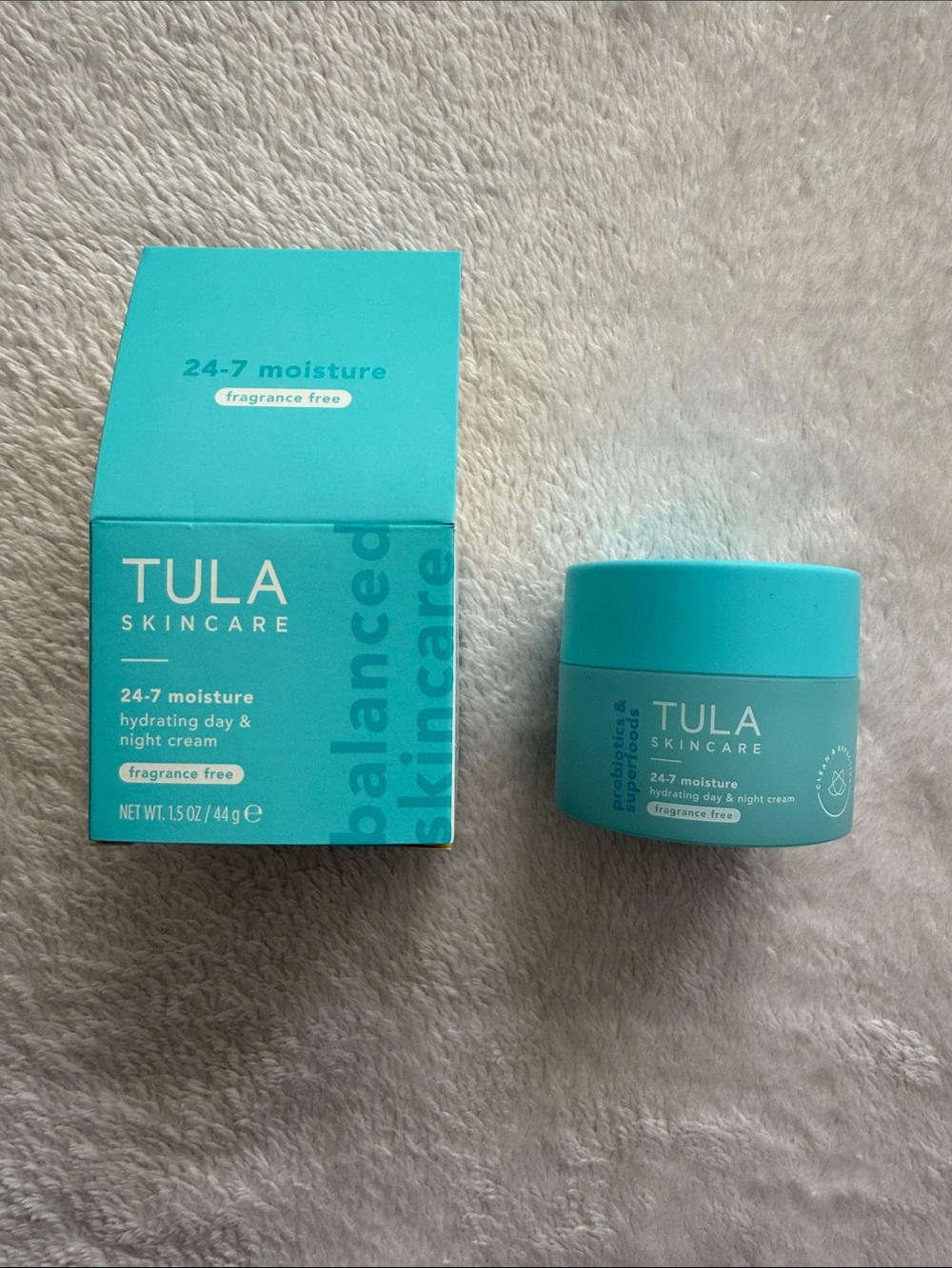 Tula Skincare 24-7 Moisture Hydrating Day & Night Cream - Fragrance Free